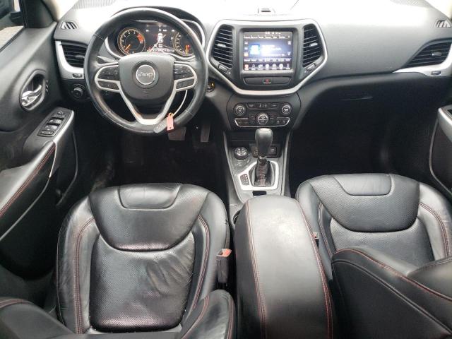 1C4PJMBS1HW655004 - 2017 JEEP CHEROKEE TRAILHAWK BLACK photo 8