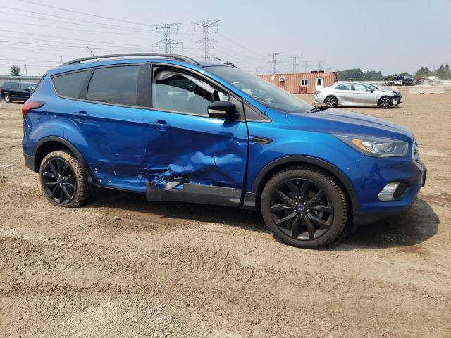 1FMCU9J98KUB39402 - 2019 FORD ESCAPE TITANIUM 蓝色 照片 4