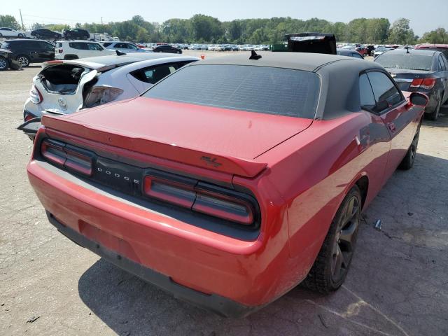 2C3CDZBT6FH727360 - 2015 DODGE CHALLENGER SXT PLUS RED photo 3