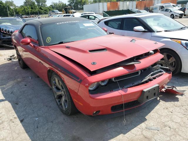 2C3CDZBT6FH727360 - 2015 DODGE CHALLENGER SXT PLUS RED photo 4