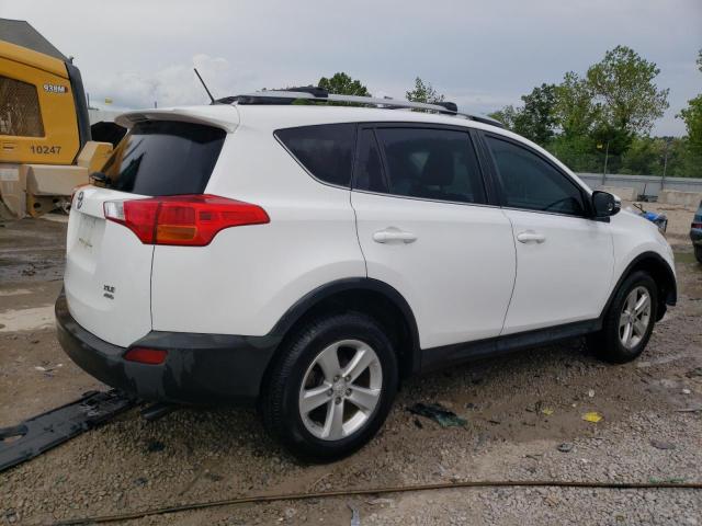 2T3RFREV2DW091983 - 2013 TOYOTA RAV4 XLE WHITE photo 3