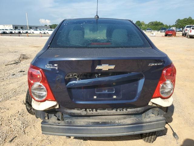 1G1JA5SH6F4208668 - 2015 CHEVROLET SONIC LS BLUE photo 6