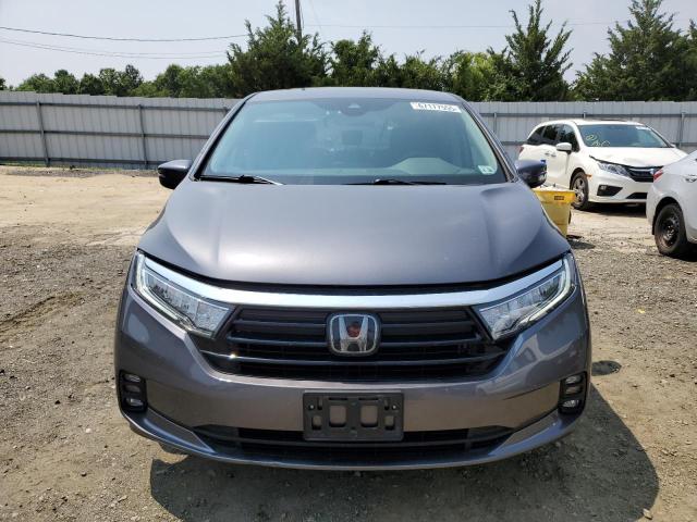 5FNRL6H69PB058114 - 2023 HONDA ODYSSEY EXL ნაცრისფერი ფოტო 5