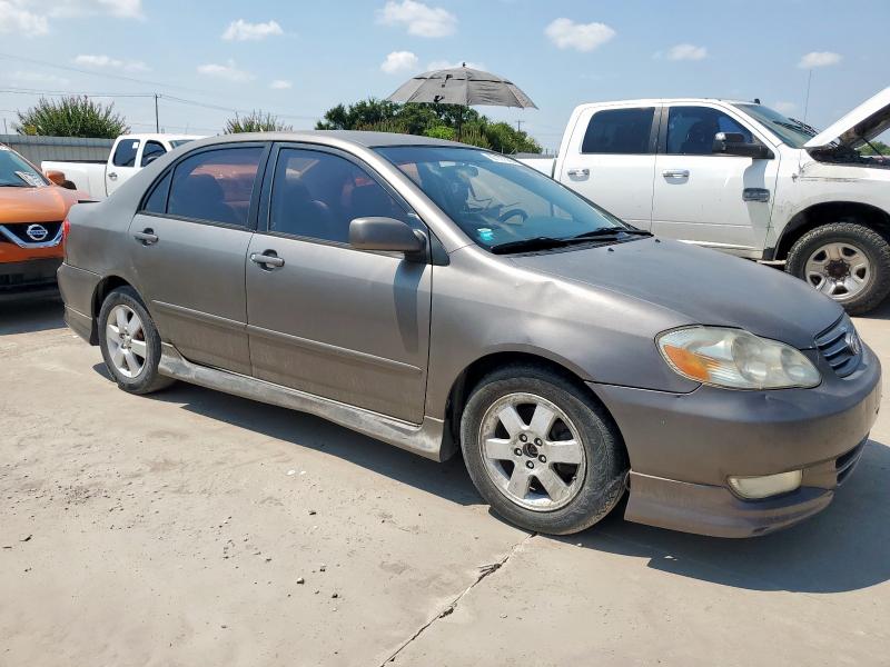 1NXBR32E53Z183137 - 2003 TOYOTA COROLLA CE GRAY photo 4