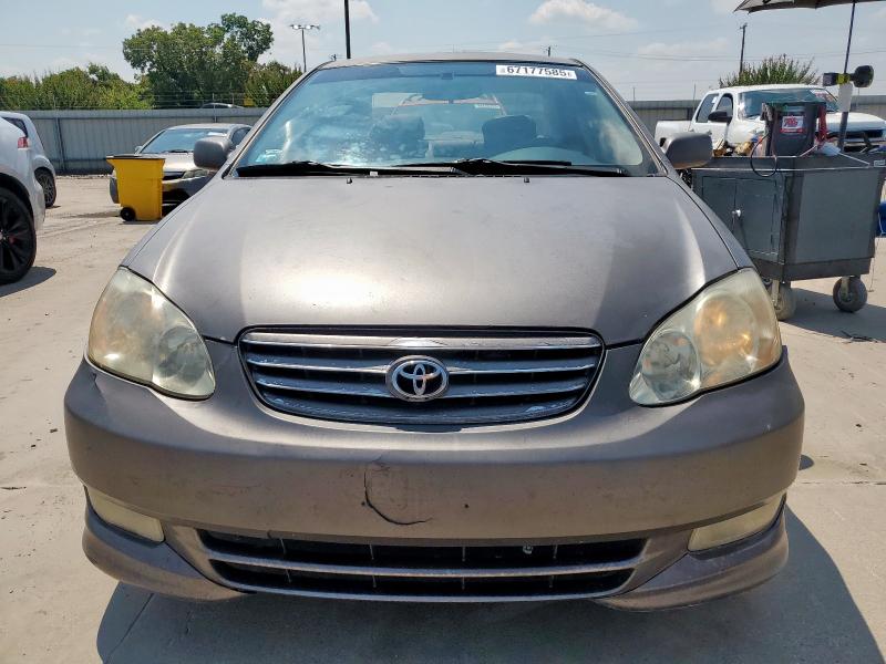 1NXBR32E53Z183137 - 2003 TOYOTA COROLLA CE GRAY photo 5