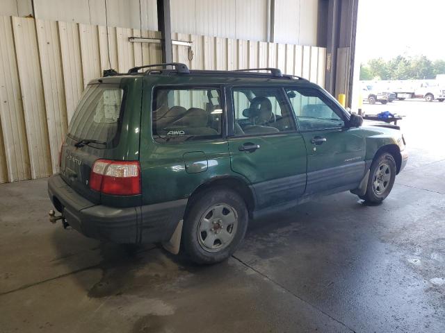JF1SF63572H735151 - 2002 SUBARU FORESTER L GREEN photo 3