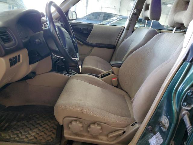 JF1SF63572H735151 - 2002 SUBARU FORESTER L GREEN photo 7