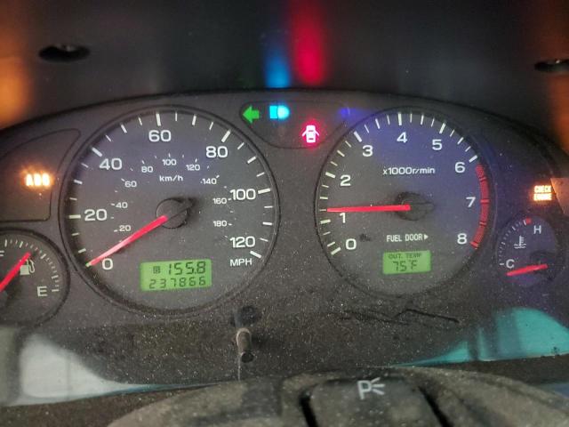 JF1SF63572H735151 - 2002 SUBARU FORESTER L GREEN photo 9