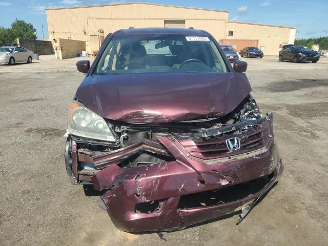 5FNRL38648B114539 - 2008 HONDA ODYSSEY EXL MAROON photo 5