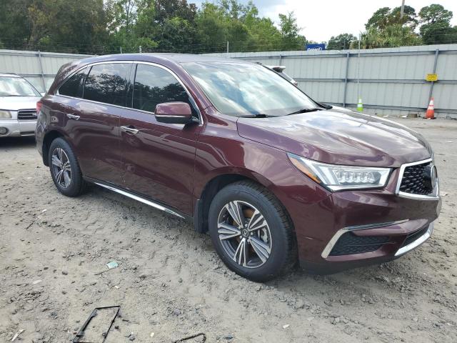 5FRYD4H39HB011457 - 2017 ACURA MDX BURGUNDY photo 4