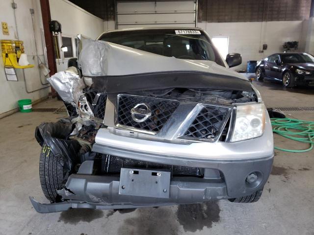 1N6BD06T26C442460 - 2006 NISSAN FRONTIER KING CAB XE SILVER photo 5