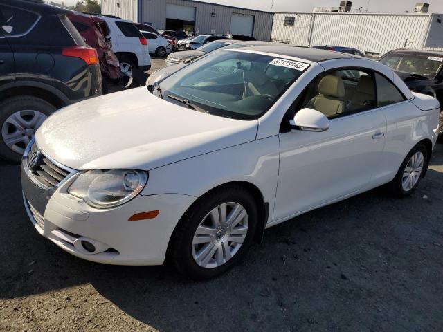 WVWBA71F77V022379 - 2007 VOLKSWAGEN EOS 2.0T WHITE photo 1