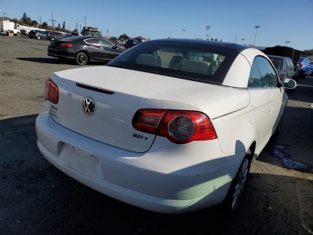 WVWBA71F77V022379 - 2007 VOLKSWAGEN EOS 2.0T WHITE photo 3