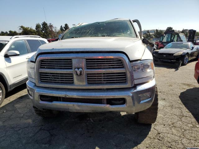 3C63D3KL1CG109195 - 2012 DODGE RAM 3500 LONGHORN WHITE photo 5