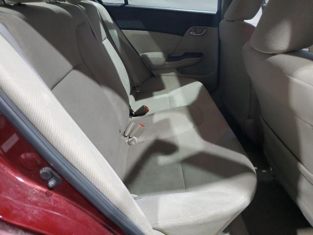 2HGFB2F51CH537934 - 2012 HONDA CIVIC LX 栗色 照片 10