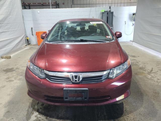 2HGFB2F51CH537934 - 2012 HONDA CIVIC LX 栗色 照片 5