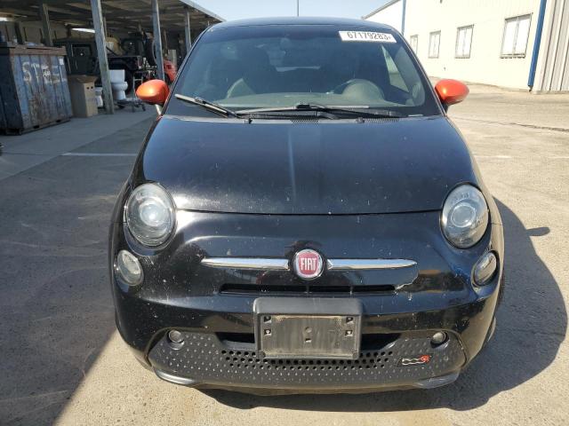 3C3CFFGE5FT638258 - 2015 FIAT 500 ELECTRIC BLACK photo 5