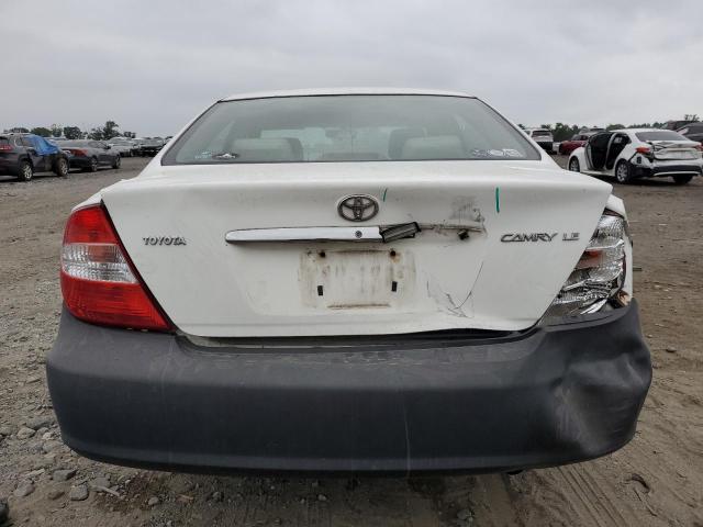 4T1BE32K25U433258 - 2005 TOYOTA CAMRY LE WHITE photo 6