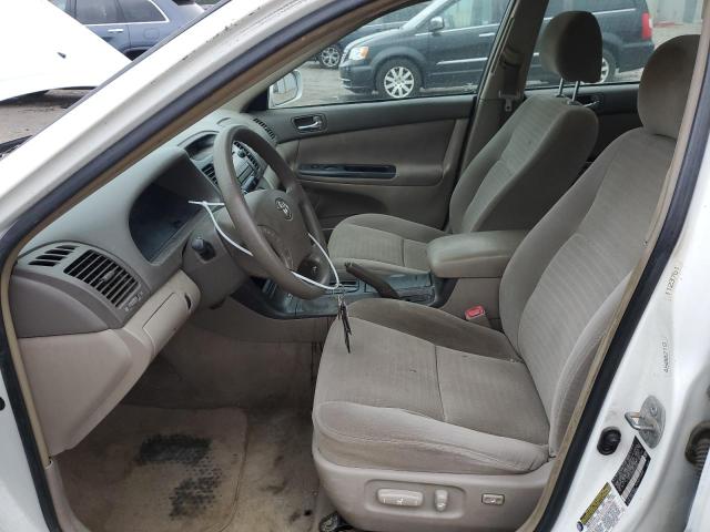 4T1BE32K25U433258 - 2005 TOYOTA CAMRY LE WHITE photo 7