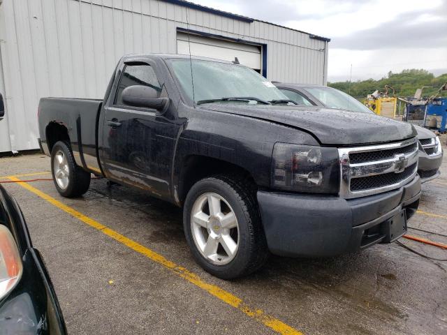 1GCEC14X27Z622826 - 2007 CHEVROLET SILVERADO C1500 CLASSIC BLACK photo 4