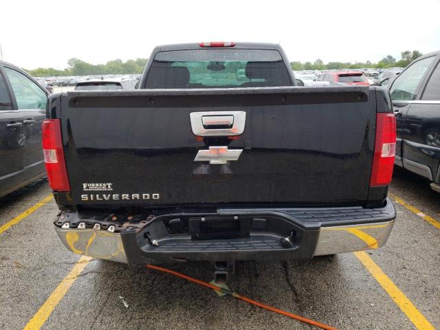 1GCEC14X27Z622826 - 2007 CHEVROLET SILVERADO C1500 CLASSIC BLACK photo 6