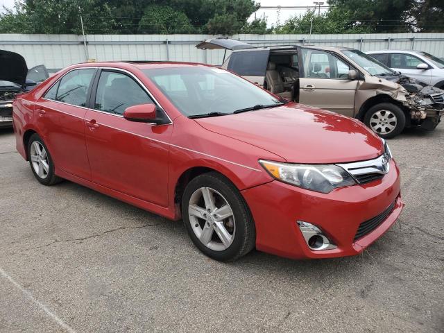 4T1BF1FK0EU863480 - 2014 TOYOTA CAMRY L Կարմիր լուսանկար 4