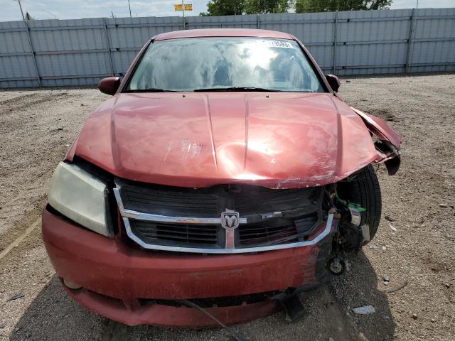 1B3LC56B19N551856 - 2009 DODGE AVENGER SXT BURGUNDY photo 5