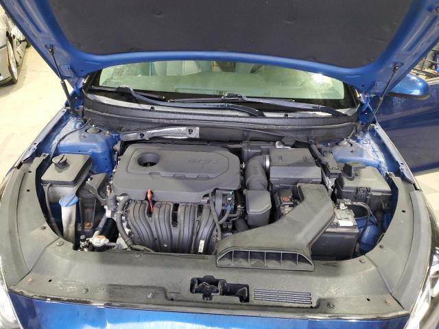 5NPE24AF3KH813297 - 2019 HYUNDAI SONATA SE 蓝色 照片 11
