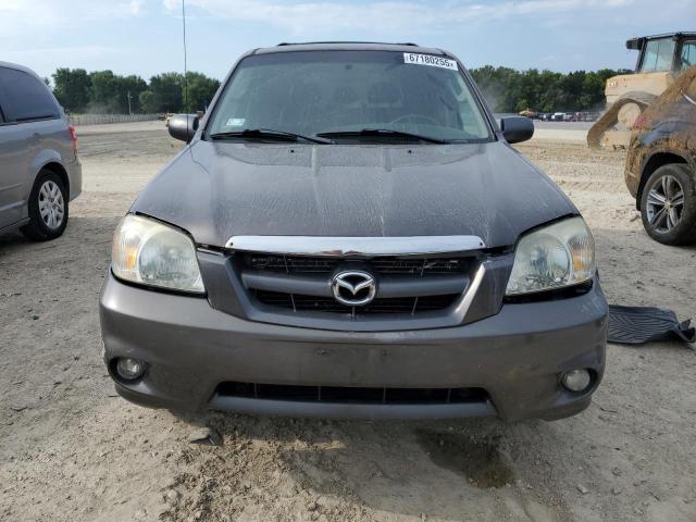 4F2YZ02Z85KM63343 - 2005 MAZDA TRIBUTE I CHARCOAL photo 5