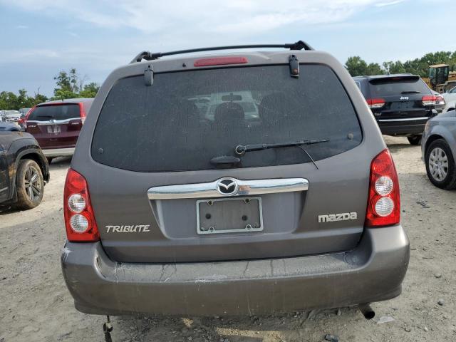 4F2YZ02Z85KM63343 - 2005 MAZDA TRIBUTE I CHARCOAL photo 6
