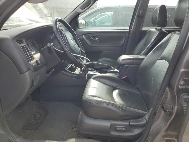 4F2YZ02Z85KM63343 - 2005 MAZDA TRIBUTE I CHARCOAL photo 7