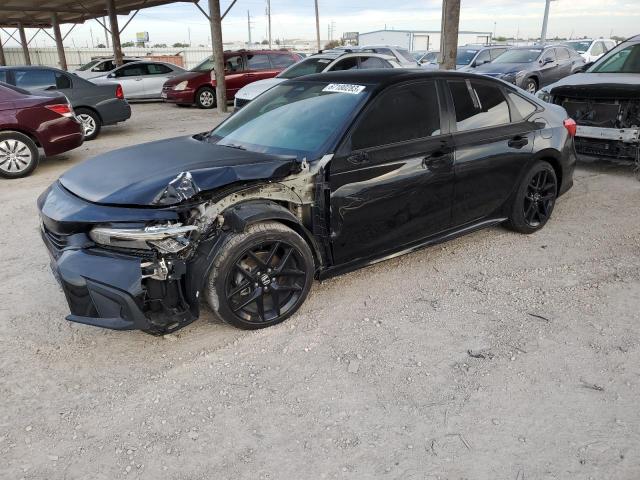 2HGFE2F50NH519452 - 2022 HONDA CIVIC SPORT 黑色 照片 1