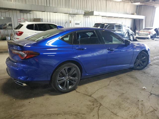 19UUB6F53MA003851 - 2021 ACURA TLX TECH A ლურჯი ფოტო 3