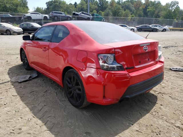 JTKJF5C75E3077678 - 2014 TOYOTA SCION TC 红色 照片 2