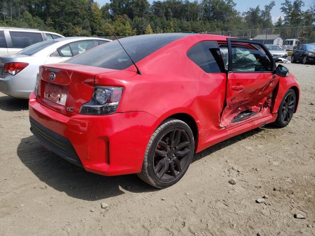 JTKJF5C75E3077678 - 2014 TOYOTA SCION TC 红色 照片 3