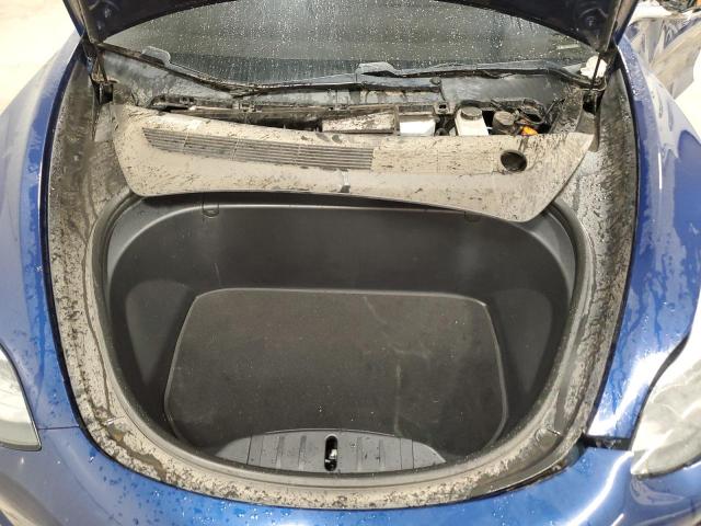 5YJ3E1EAXJF036433 - 2018 TESLA MODEL 3 Синий фото 11