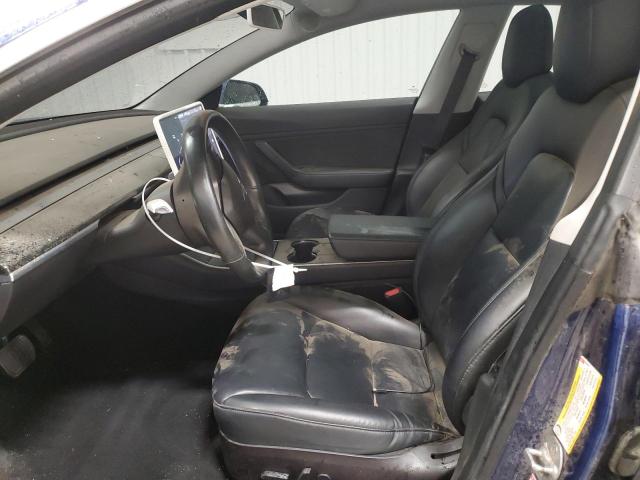 5YJ3E1EAXJF036433 - 2018 TESLA MODEL 3 Синий фото 7
