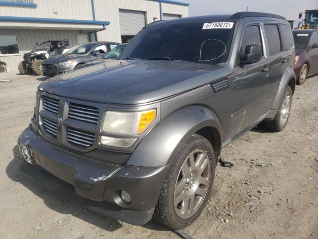 1D4PT4GK0BW605658 - 2011 DODGE NITRO HEAT GRAY photo 2