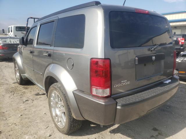 1D4PT4GK0BW605658 - 2011 DODGE NITRO HEAT GRAY photo 3