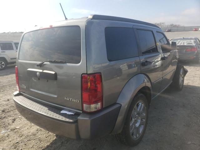 1D4PT4GK0BW605658 - 2011 DODGE NITRO HEAT GRAY photo 4