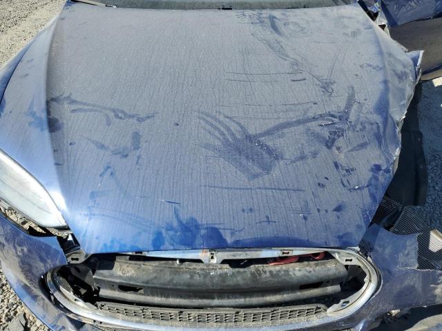 5YJSA1E29FF101800 - 2015 TESLA MODEL S Կապույտ լուսանկար 11