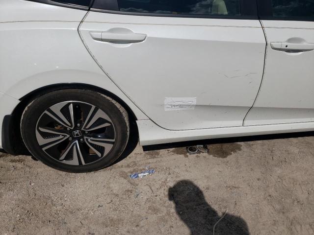 19XFC1F73HE014246 - 2017 HONDA CIVIC EXL თეთრი ფოტო 12