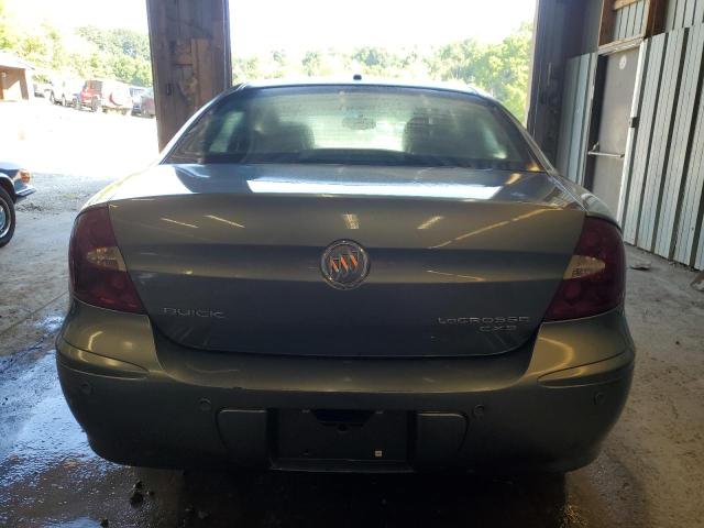 2G4WE567751318119 - 2005 BUICK LACROSSE CXS Մոխրագույն լուսանկար 6