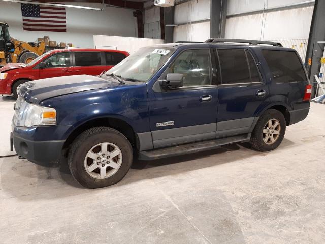 1FMFU16577LA79436 - 2007 FORD EXPEDITION XLT BLUE photo 1