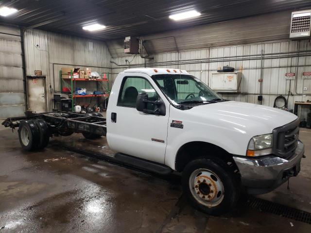 1FDAF56P74EC83893 - 2004 FORD F550 SUPER WHITE photo 4