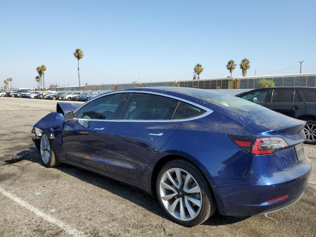 5YJ3E1EB9LF796042 - 2020 TESLA MODEL 3 蓝色 照片 2