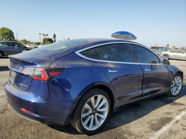 5YJ3E1EB9LF796042 - 2020 TESLA MODEL 3 蓝色 照片 3