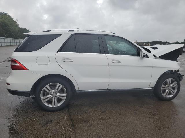4JGDA5HB3FA478204 - 2015 MERCEDES-BENZ ML 350 4MATIC WHITE photo 3