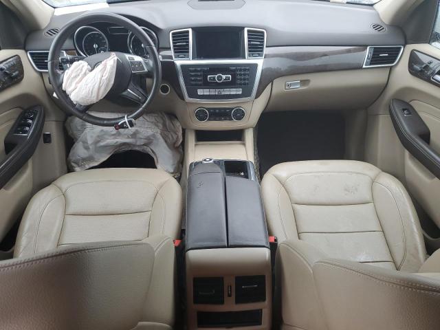 4JGDA5HB3FA478204 - 2015 MERCEDES-BENZ ML 350 4MATIC WHITE photo 8