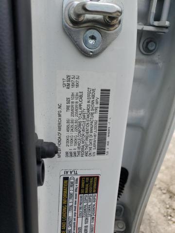 5J6RW1H87JL000562 - 2018 HONDA CR-V EXL 白色 照片 13